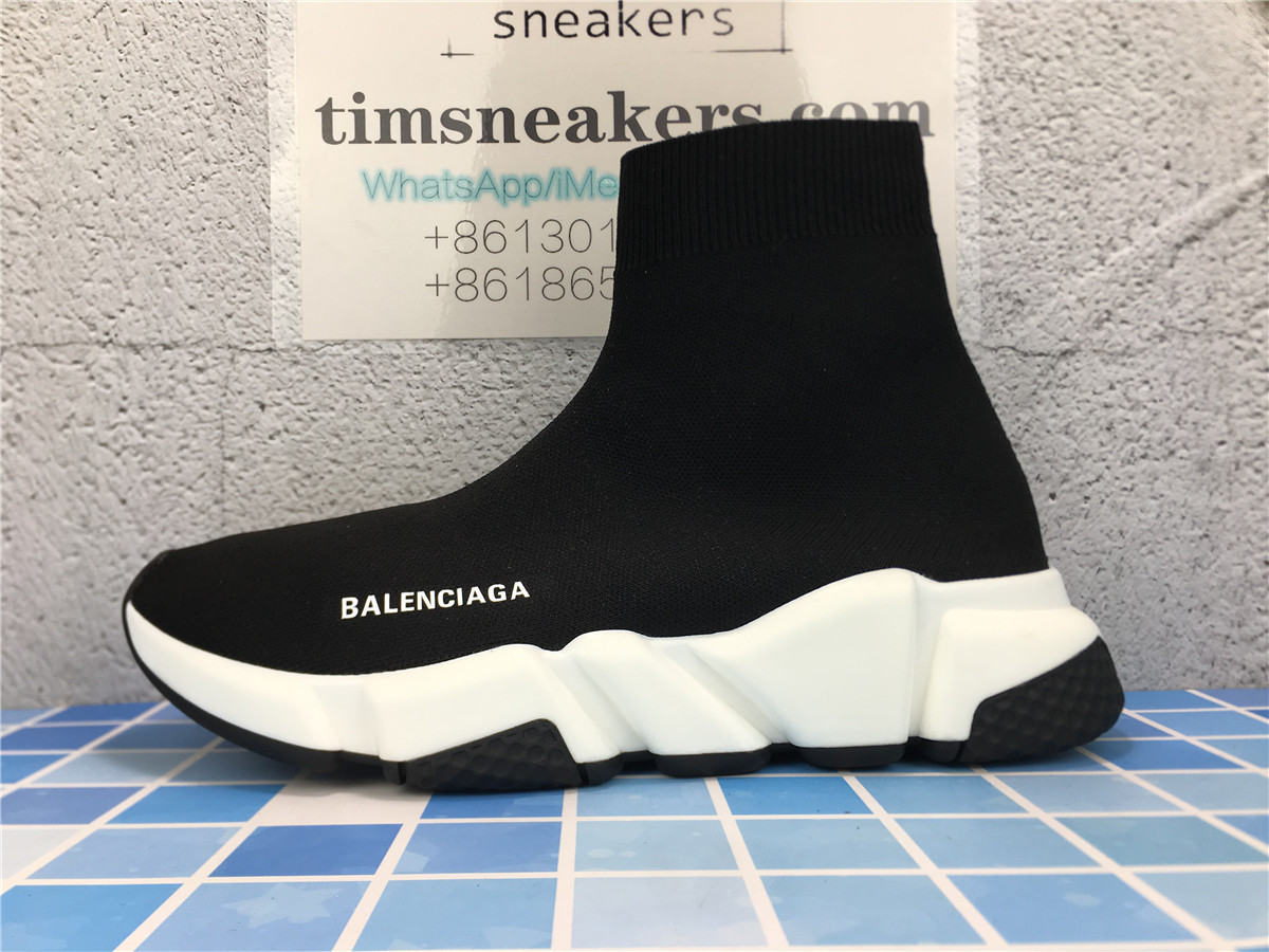 Balenciaga Speed Trainer Black White